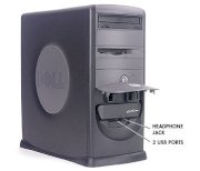 Máy tính Desktop Dell Dimension 8200 (Intel Pentium 4 1.7GHz, RAM 256MB, HDD 40GB, VGA onboard, PC-Dos, không kèm theo màn hình)