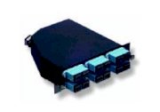 AMP MPO Fiber SC Duplex Cassette Module,OM1,Straight,6-DuplexPort,12 (1435180-1)