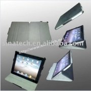 Fashion leather cover for iPad