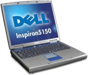  Dell Inspiron 5150 (Intel Pentium 4 3.06GHz, 512MB RAM, 60GB HDD, VGA NVIDIA GeForce FX Go 5200, 15 inch, Windows XP Home)