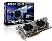 MSI GeForce GTX 465 (N465GTX Twin Frozr II) ( NVIDIA GeForce GTX 465, 1024MB,256-bit ,GDDR5 , PCI Express x16 2.0 )