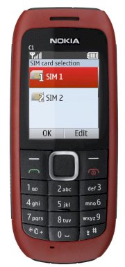 Nokia C1-00 Red