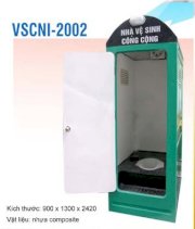 Nhà vệ sinh công cộng VSCNI-2002