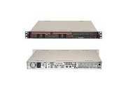 Supermicro 1U Server Rack SC811T-260B, X7SLA-H (Intel Atom 330 1.6GHz, RAM 2GB, HDD 250GB)
