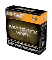 Bo mạch chủ ZOTAC NM10-A-E Atom D510 1.66 GHz Dual-core Mini ITX WiFi Intel Motherboard