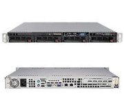 LifeCom ES 1U Server Rack SC813MTQ-520CB ( Intel Xeon Quad Core X3430 2.4Ghz, RAM 2GB, HDD 250GB, 520W)