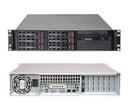 LifeCom ES 2U Server Rack SC822T-400LPB ( Intel Xeon Quad Core E5410 2.13Ghz, RAM 2GB, HDD 146GB SAS, 400W)