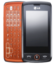 LG GW520 (LG GW525) Red on Black