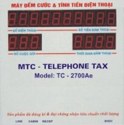   Máy đếm cước và tính tiền điện thoại TC-2700Ae 