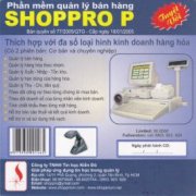 Phần mềm Kinh doanh Siêu thị, cửa hàng trung và lớn - ShopPro P (Pro)