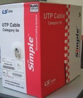 Cáp mạng LS - UTP Cat 5 - 100 MHz  - Korea