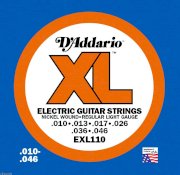 D'Addario EXL110 XL Nickel Regular Light 