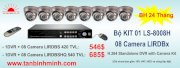 Bộ Combo Kis bao gồm 01 DVR LS-8008H + LIRDBS