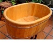 Bồn tắm gỗ trẻ em (gỗ Pơmu) HG05