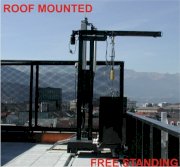Thiết bị lau kính toà nhà Roof mounted BMU 5