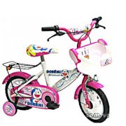 Xe đạp 2 bánh họa tiết Đôremon cho trẻ từ 6~10 tuổi 