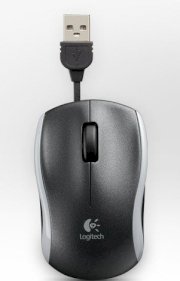 Chuột quang Logitech M125 dây rút