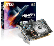 MSI N240GT-MD1G ( NVIDIA GeForce GT 240 , 1024MB, 128-bit , GDDR3 , PCI Express x16 2.0 )