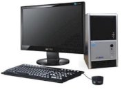 PC ELEAD A510i-E42343(Intel Pentium Dual Core E5400 2.7Ghz,1GB DDR2,160GB,Intel GMA X3100,PC DOS,không kèm theo màn hình)