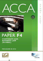 F4 - Corporate and Business Law - Study text BPP -2010