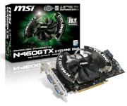MSI N460GTX Cyclone 1GD5/OC ( NVIDIA Geforce GTX 460 , 1024MB , 256-bit , GDDR5 , PCI Express x16 2.0 )