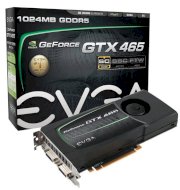 EVGA 01G-P3-1467-AR ( NVIDIA GeForce GTX 465 , 1GB , 256-bit , GDDR5 , PCI Express 2.0 x16 )