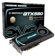 EVGA 015-P3-1582-AR ( NVIDIA GTX 580  , 1536 MB, 384 bit , GDDR5 , PCI-E 2.0 16x )