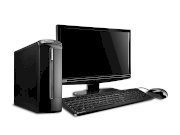 Máy tính Desktop Gateway SX2801-11e (Intel Dual-Core E5700 3.0GHz, DDR3 6GB, HDD 640GB,DVD RW, GMA X4500HD, Không kèm màn hình )
