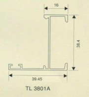 Nhôm định hình Thủy Chi TL 3801A