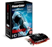 PowerColor PCS+ HD5550 512MB GDDR5 ( AX5550 512MD5-PP ) ( ATI RADEON HD5550 , 512MB ,  128bit , GDDR5 , PCIE 2.1 )