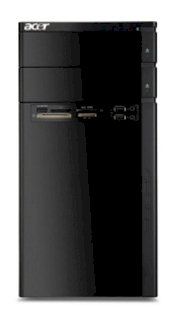 Máy tính Desktop Acer Aspire M1900 (Intel Core 2 Duo processor E8600 3.33GHz, RAM 1GB, HDD 500GB, VGA ATI Radeon HD 5450, Windows 7 Home Premium, Không kèm theo màn hình)