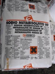 Sodium metabisulfite  Na2S2O5