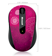 Microsoft Wireless Mobile Mouse 4000 Studio Series Pirouette (D5D-00067)