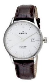  Edox Men's 80081 3 AIN Automatic Date Les Vauberts Watch