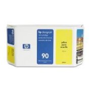 HP 90 Ink Yellow Cartridges (C5066A)