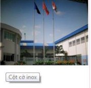 Cột cờ Inox Sao Việt SVCC02
