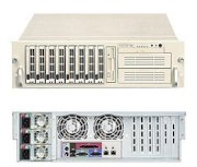 SuperServer 6033P-8R (Beige) ( Dual Intel Xeon Support up to 3.20 GHz, RAM Up to 16GB, HDD 8 X 3.5", 760W )