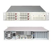 Supermicro SuperServer 2U 5025M-4+ (Beige) (Intel Pentium D/P4, DDR2 Up to 8GB, HDD 6 x 3.5", 550W)