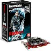 PowerColor HD5670 512MB GDDR5 ( AX5670 512MD5-H ) ( ATI RADEON HD5670 , 512MB , 128bit , GDDR5 , PCIE 2.1 )