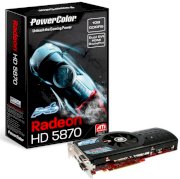 PowerColor PCS HD5870 1GB GDDR5 ( AX5870 1GBD5-PDH ) ( ATI RADEON HD5870 , 1GB , 256bit , GDDR5 , PCIE 2.1 )