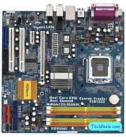 Bo mạch chủ Asrock  Wolfdale1333-GLAN/M