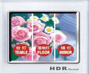 Công tắc cảm ứng ba 1 chiều HDR-CM3D-2 (vỏ thủy tinh)