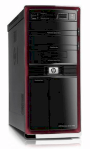 Máy tính Desktop HP Pavilion Elite HPE-240f Desktop PC (BK173AA) (Intel® Core™ i5 processor 650 3.2GHz, RAM 8GB, HDD 1TB, VGA ATI Radeon™ HD 5570, HP x22LED, Windows® 7 Home Premium)