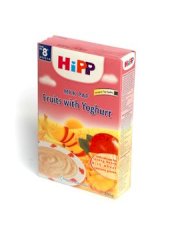 Bột sữa dinh dưỡng Hipp hoa quả nhiệt đới, sữa chua 250g