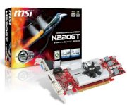 MSI N220GT-MD512D3/LP ( NVIDIA GeForce GT 220 , 512Mb, 64bits , GDDR3 , PCI Express x16 2.0 ) 