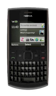 Nokia X2 Chat (X2-01) Black