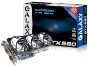 Galaxy Geforce GTX580 ( NVIDIA Geforce GTX580, 1536Mb, 384 bit , GDDR5 ,PCI Express 2.0 )  