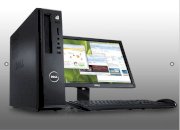 Máy tính Desktop Dell Vostro 230s Slim Tower (Intel Core 2 Quad Q8400 2.66GHz, RAM 4GB, HDD 320GB, VGA GMA X4500, OS WIN7, Không kèm màn hình)