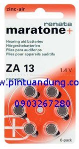 Pin máy trợ thính Renata ZA13