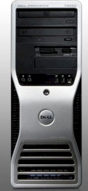 Máy tính Desktop DELL PRECISION T3500 (Intel Xeon W3530 2.8GHz, 4GB Ram, 1TB HDD, VGA ATI Mobility Radeon HD 4670, PC DOS, Không kèm màn hình)